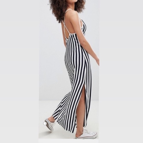 bershka maxi dress